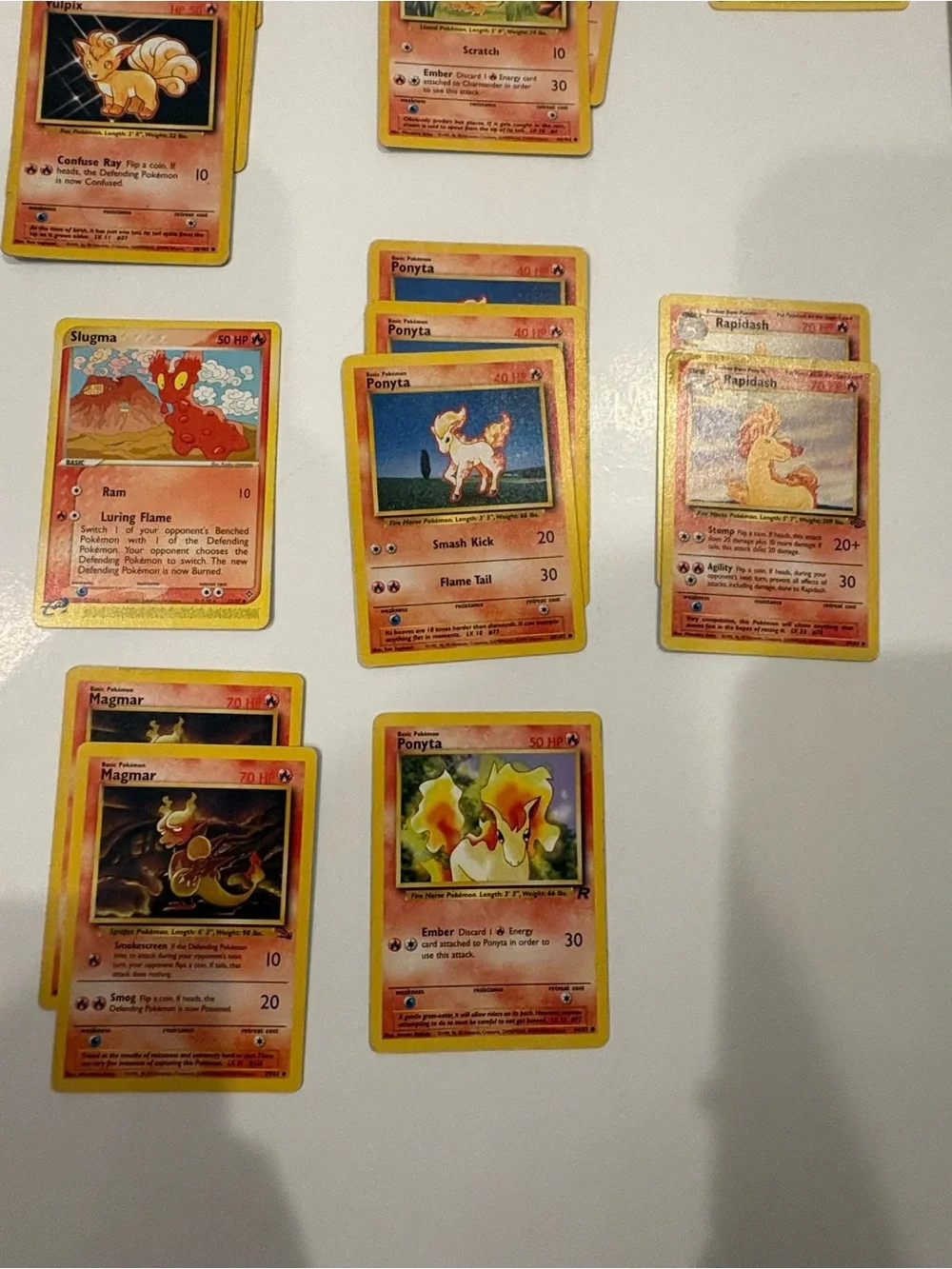 Pokemon Fire Type Trading Cards - Picture 4 of 10